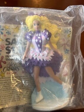 1990 McDonald’s Ice Skater Barbie Toy